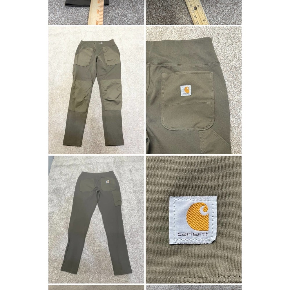 Carhartt Women's Flex Force Greenish Gray Leggings